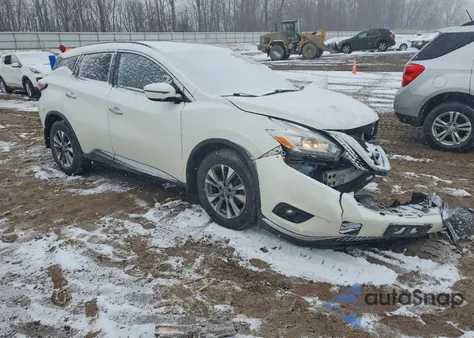 2017 Nissan Murano S z USA, uszkodzony, nr VIN 5N1AZ2MH0HN173890